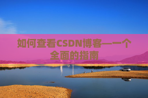 如何查看CSDN博客—一个全面的指南